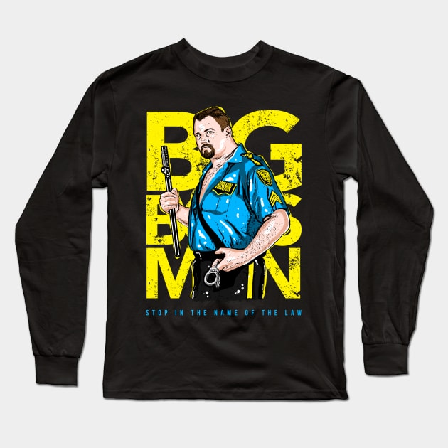 Big Boss Man Long Sleeve T-Shirt by lockdownmnl09